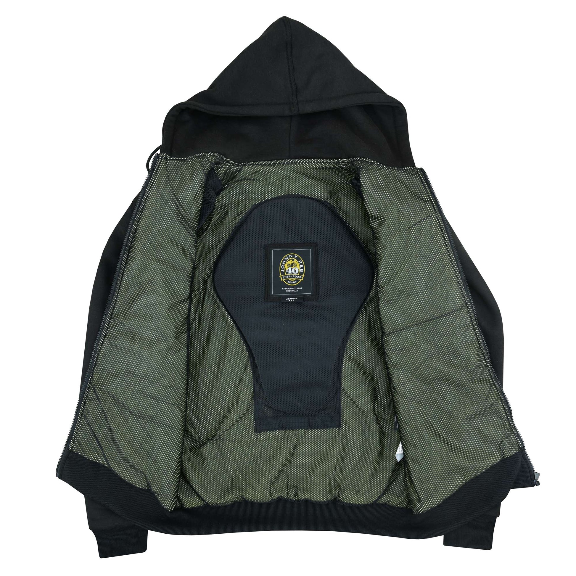 Johnny Reb Men's 40th Anniversary Protective Full Zip Hoodie