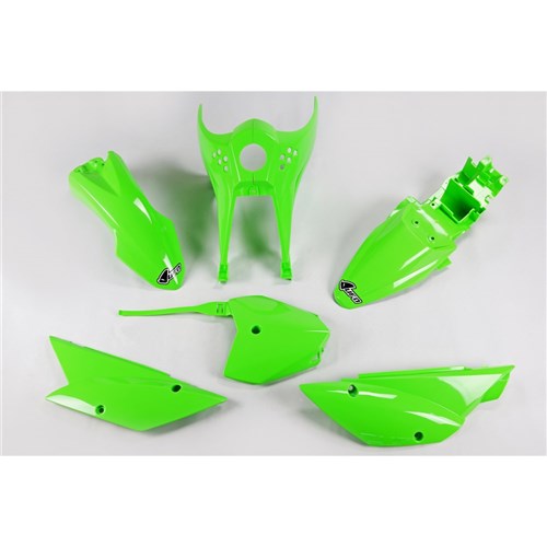 UFO KAWASAKI PLASTICS KIT KLX 110 10-25 GRN