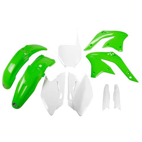 UFO KAWASAKI FULL PLASTICS KIT KX450F 08 (OEM) (WAS KAKIT211E999)