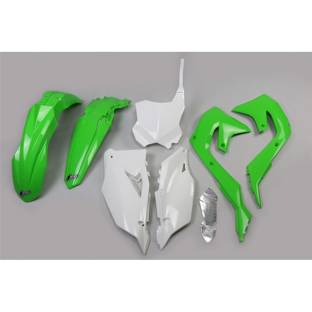 UFO KAWASAKI PLASTICS KIT KX250F 21-23/KX450F 19-23 (OEM) (WILL BECOME KAKIT227FE999) 