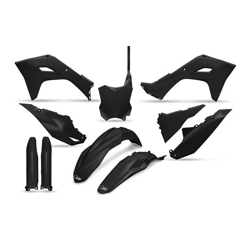 UFO KAWASAKI FULL PLASTICS KIT KX250F 25 / KX450F 24-25 BLK