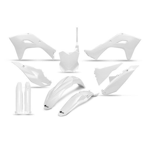 UFO KAWASAKI FULL PLASTICS KIT KX250F 25 / KX450F 24-25 WHT