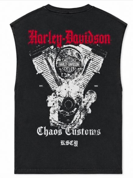 KSCY X Harley-Davidson Cylinders Mechanic Muscle
