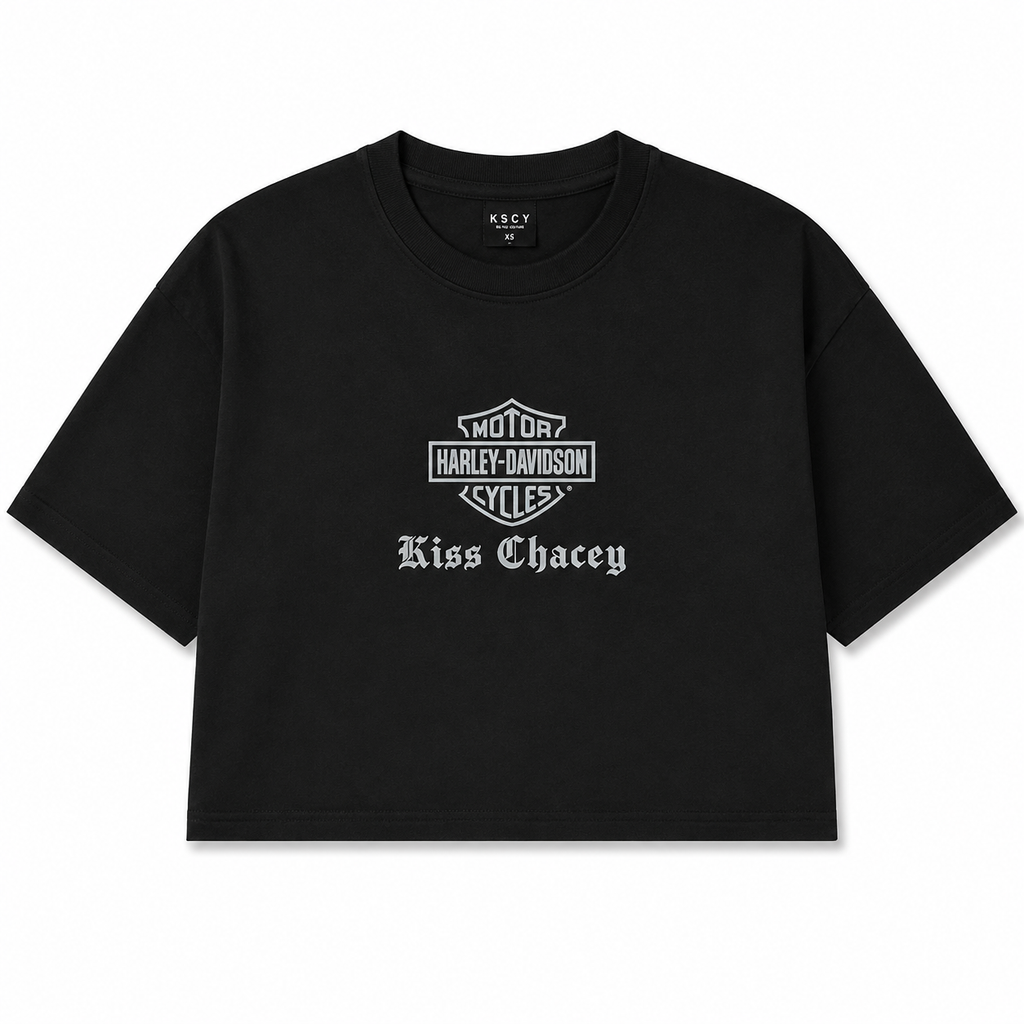 KSCY X Harley-Davidson Rumble Crop Tee