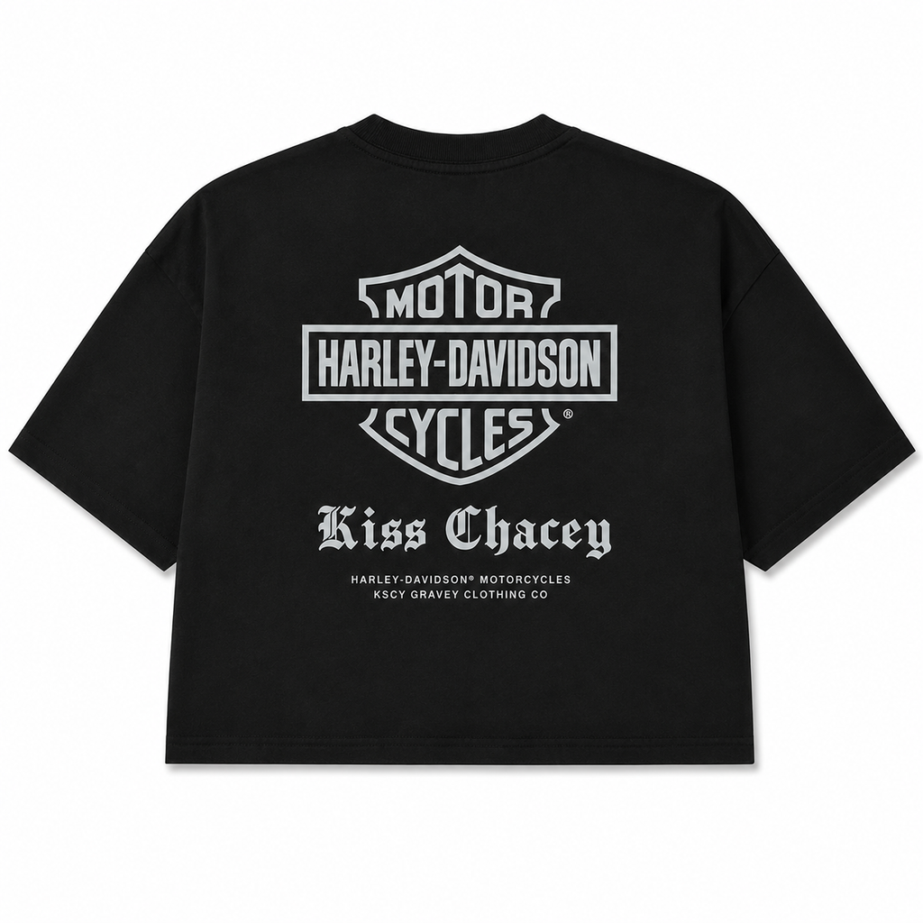 KSCY X Harley-Davidson Rumble Crop Tee