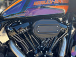Kodlin Oval Air Cleaner Kit - Black. Fits CVO Touring 2023up, Street Glide & Road Glide 2024up, Touring 2025up & Softail 2025up