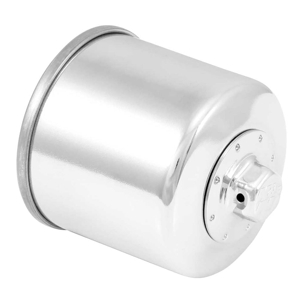 K&N Oil Filter - Chrome Finish