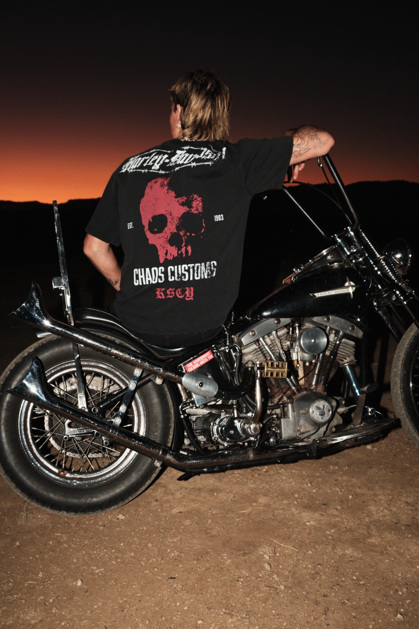 KSCY X Harley-Davidson Intake Street Tee
