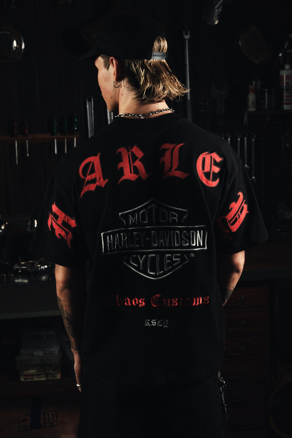 KSCY X Harley-Davidson Rev Loopback Street Tee
