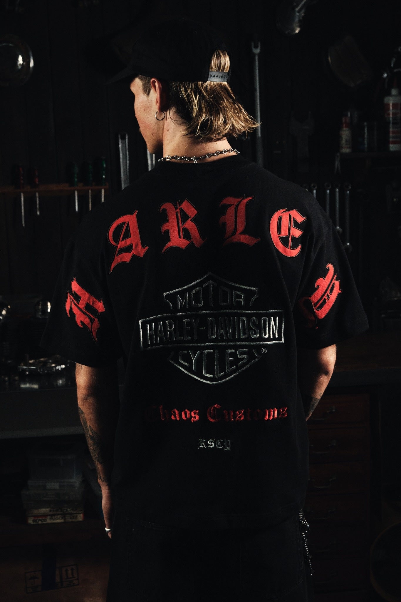 KSCY X Harley-Davidson Rev Loopback Street Tee