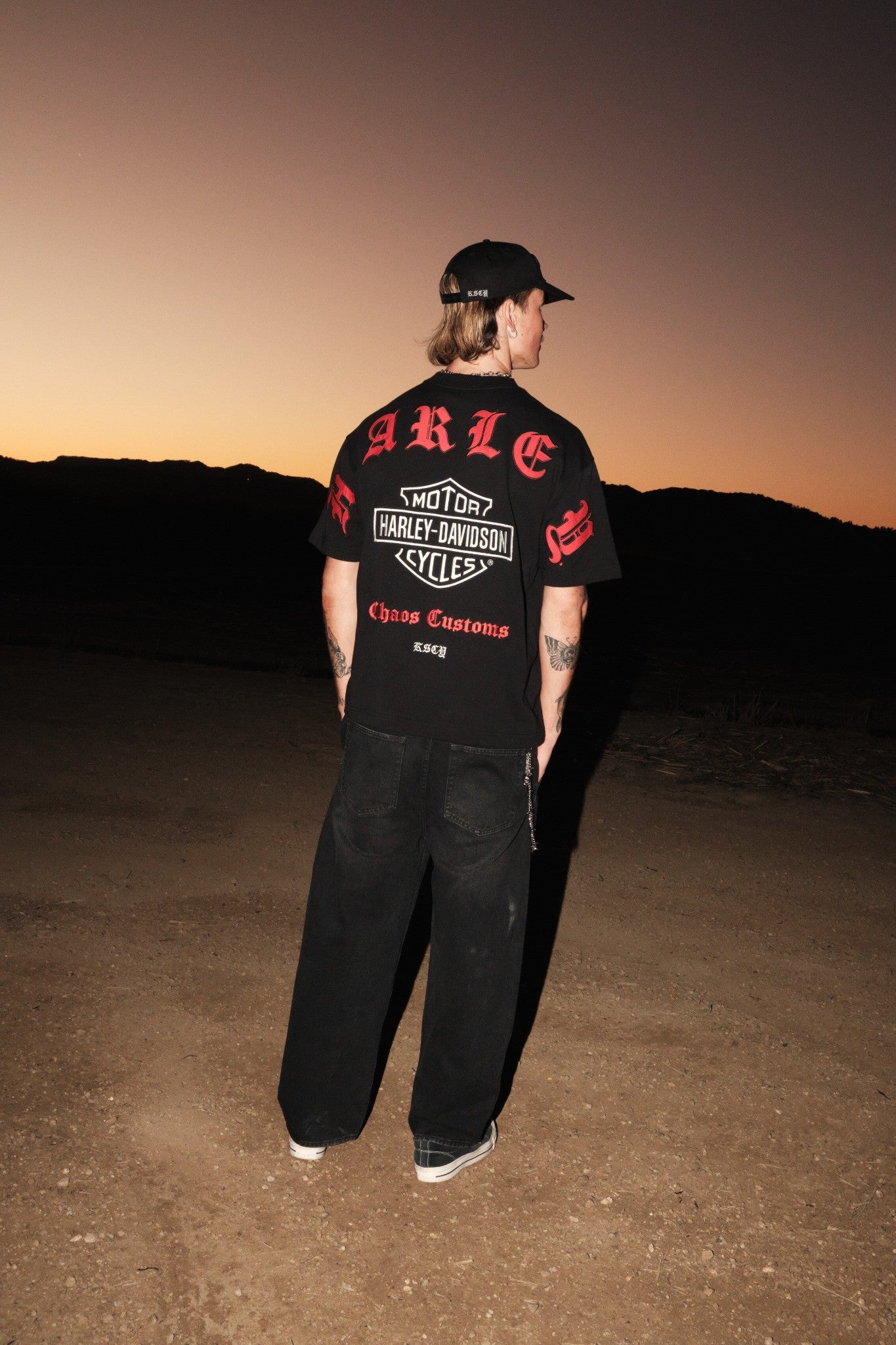 KSCY X Harley-Davidson Rev Loopback Street Tee