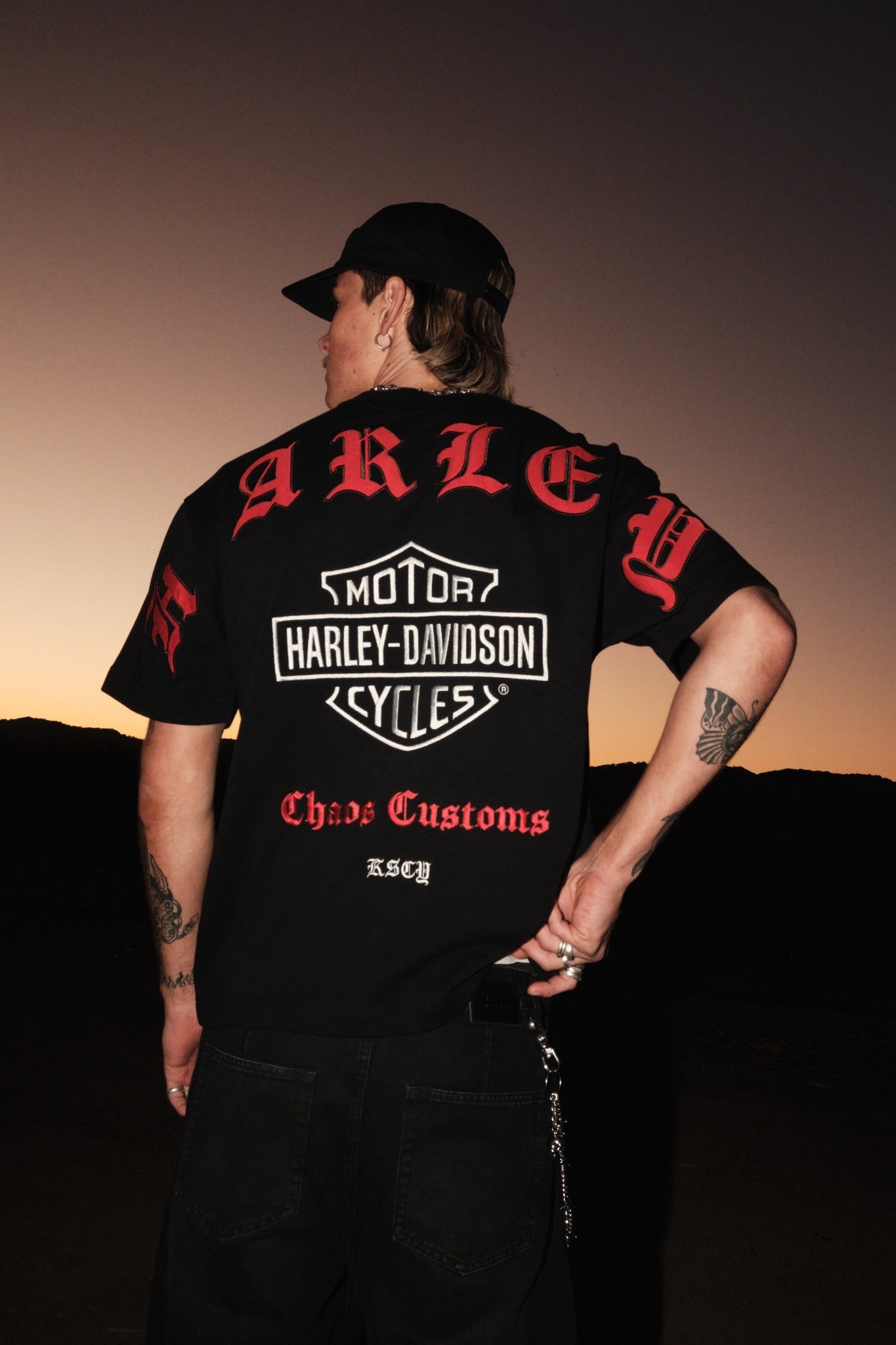 KSCY X Harley-Davidson Rev Loopback Street Tee