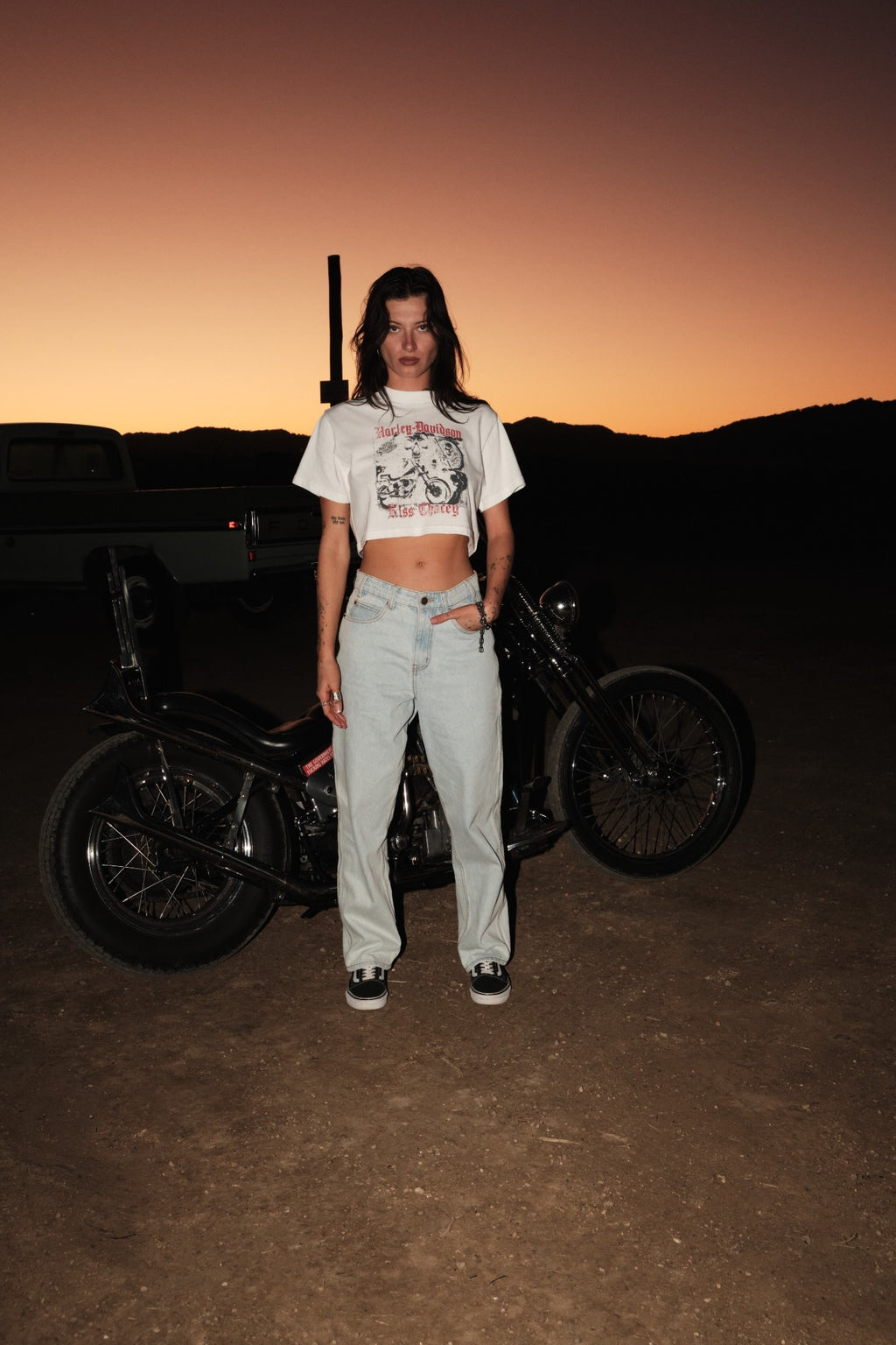KSCY X Harley-Davidson Breakout Crop Tee