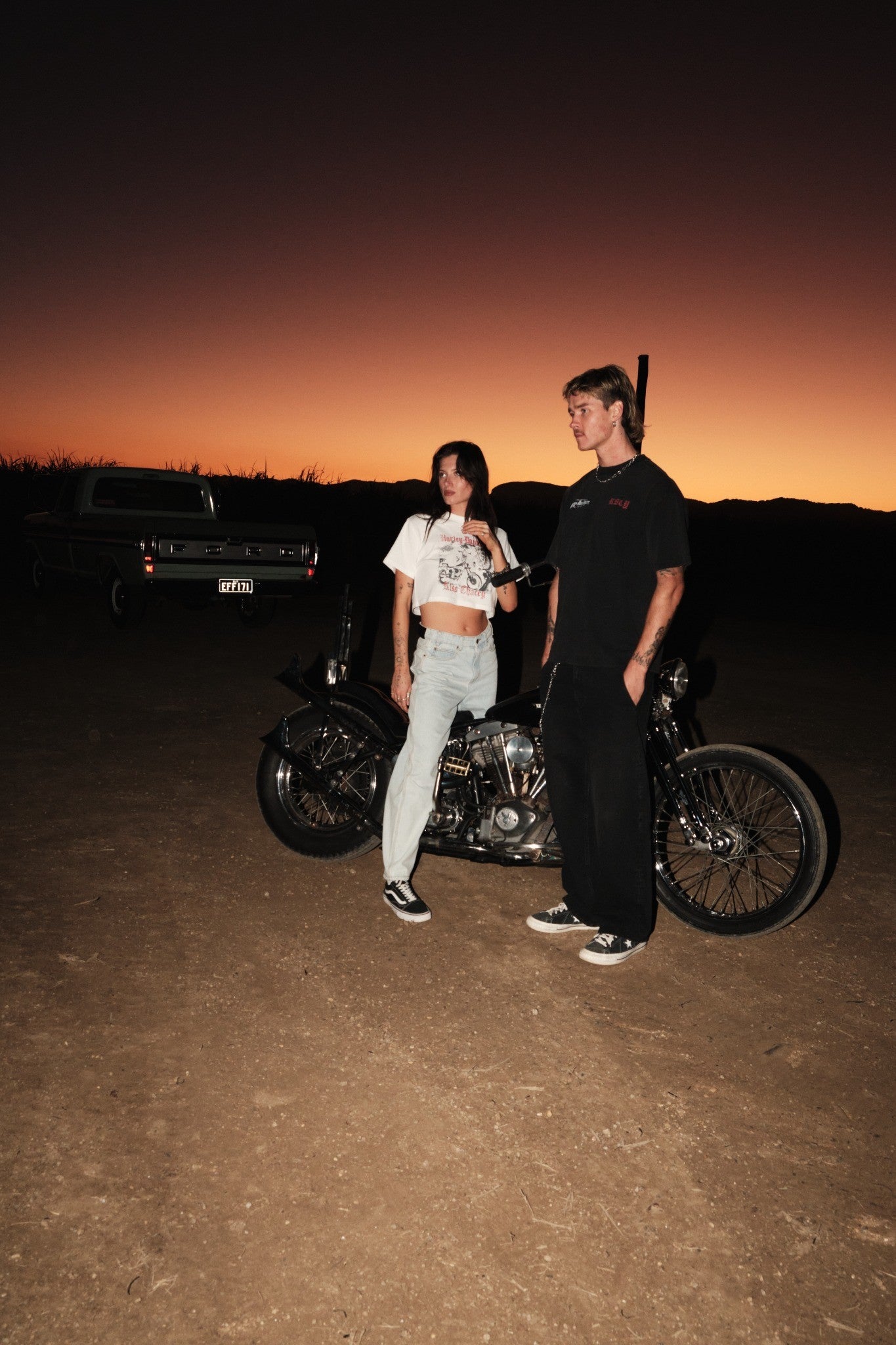 KSCY X Harley-Davidson Breakout Crop Tee