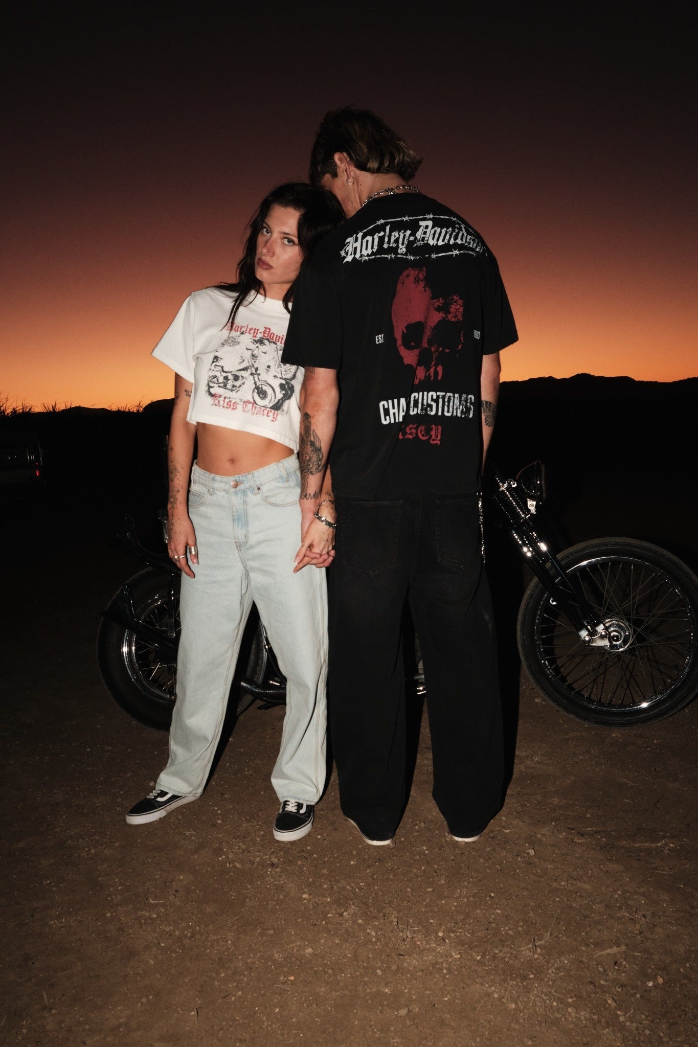 KSCY X Harley-Davidson Breakout Crop Tee