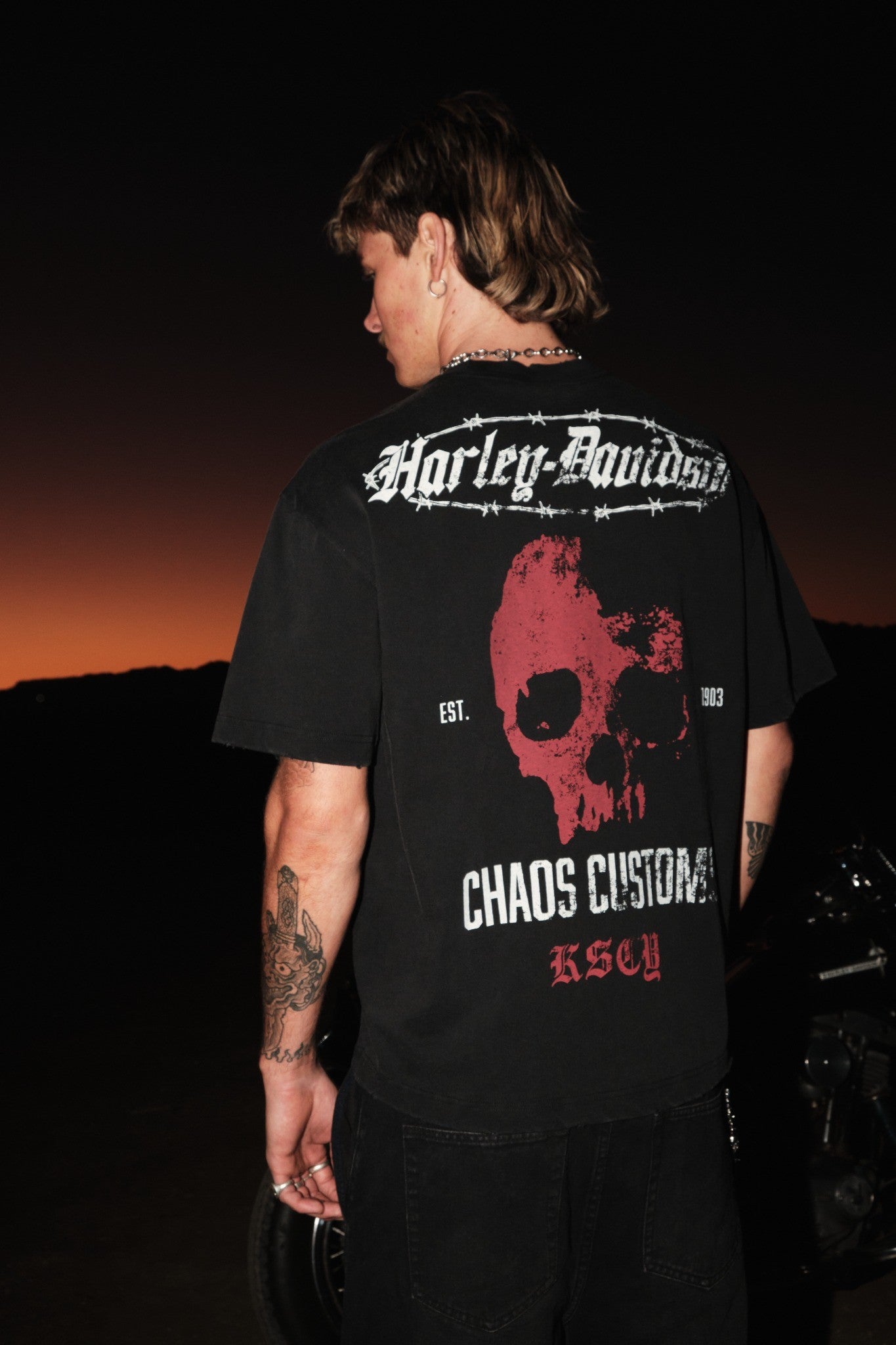 KSCY X Harley-Davidson Intake Street Tee