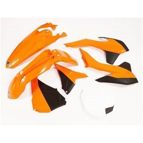 UFO KTM PLASTICS KIT SX/SXF 13-15/SX250 16 WHT (WILL BECOME KTKIT515FE047) 