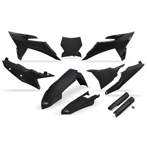 UFO KTM FULL PLASTICS KIT SX125 25 BLK