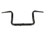LA Choppers 12in. x 1-1/2in. Grande Traditional Ape Handlebar - Gloss Black. Fits Ultra Models 2014up and Street Glide 2014-2023