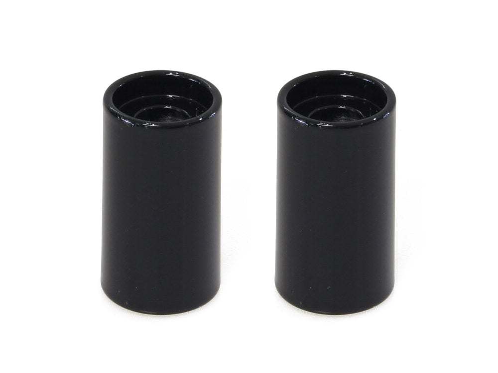 2in. Tall x 1in. Thick Riser Spacers - Gloss Black. - LA Choppers