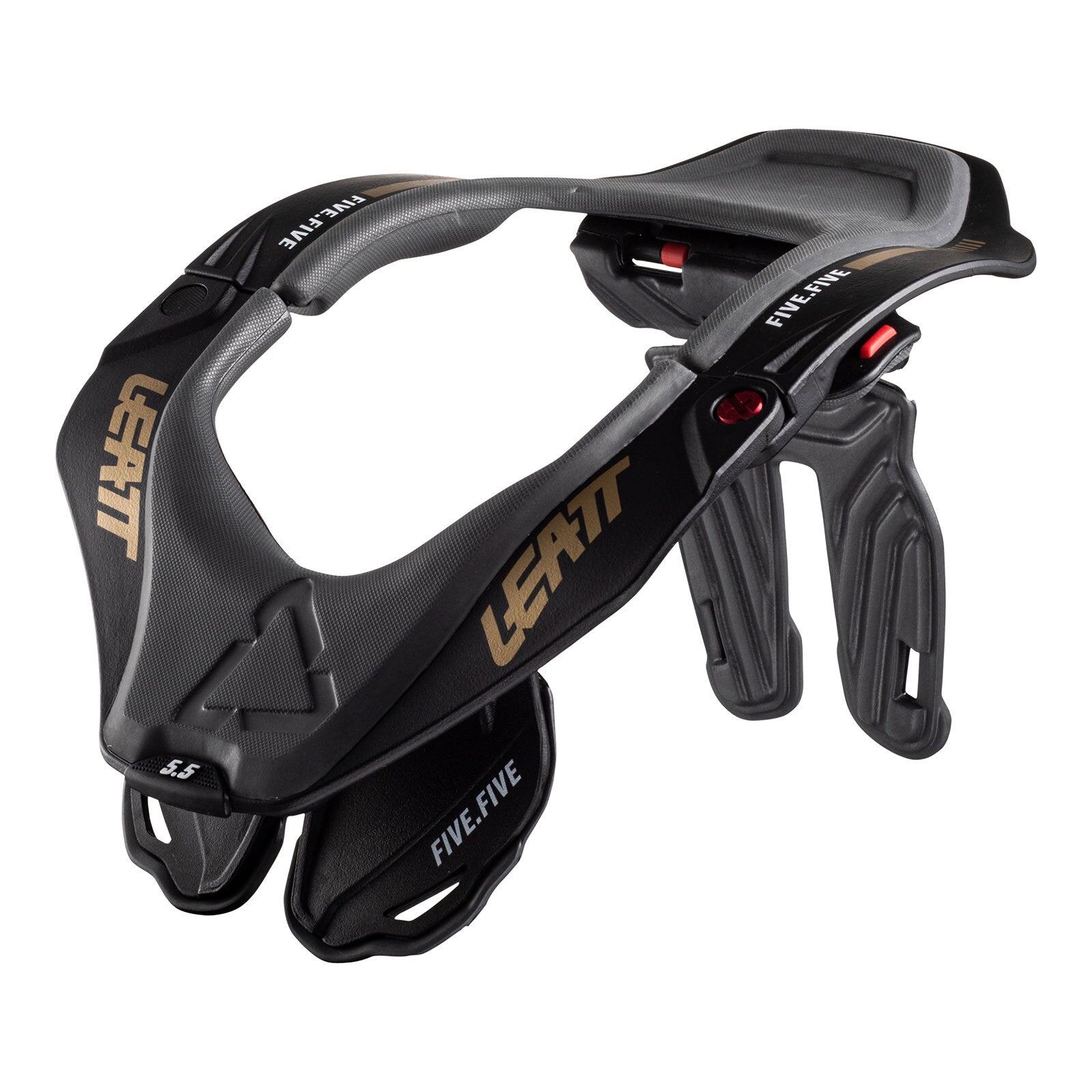 Leatt 5.5 Neck Brace - Stealth / Black (L/XL)