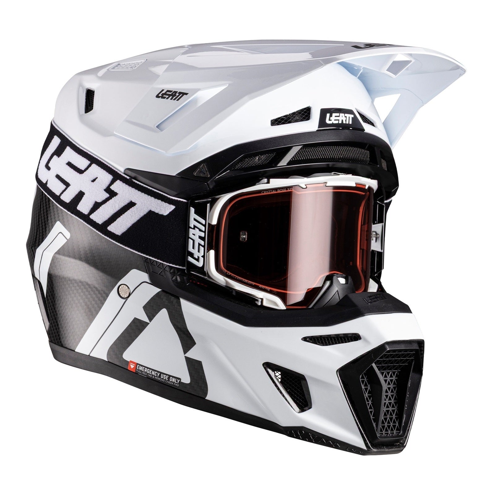 Leatt 9.5 Helmet Kit - Carbon / White (XL)