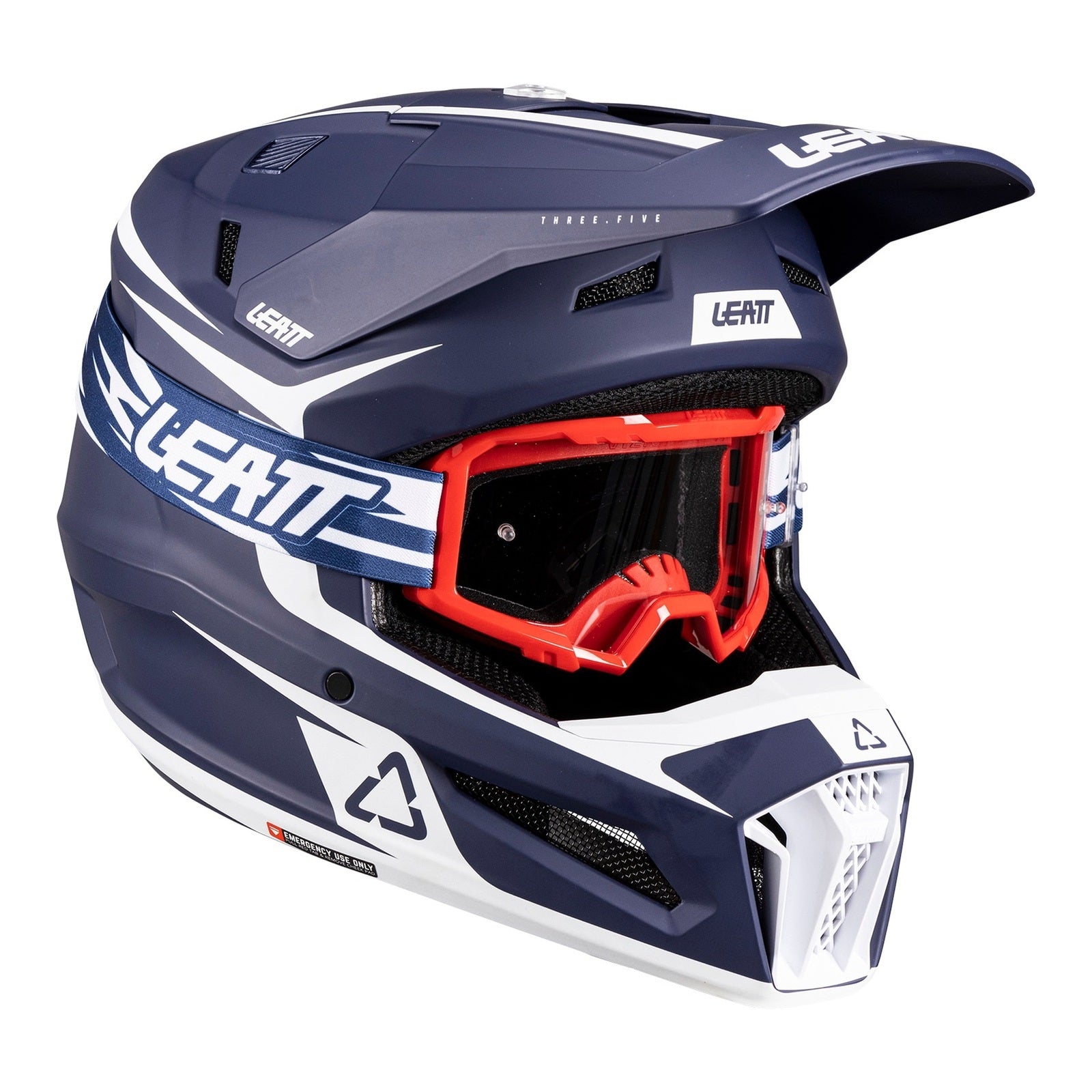 Leatt 3.5 Junior Helmet Kit - Blue (L/53-54cm) V26