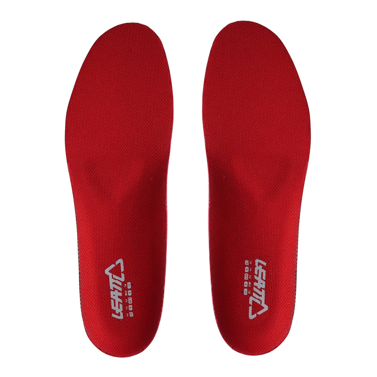 Leatt 4.5/5.5 Footbed (Pair) - Red (US8)