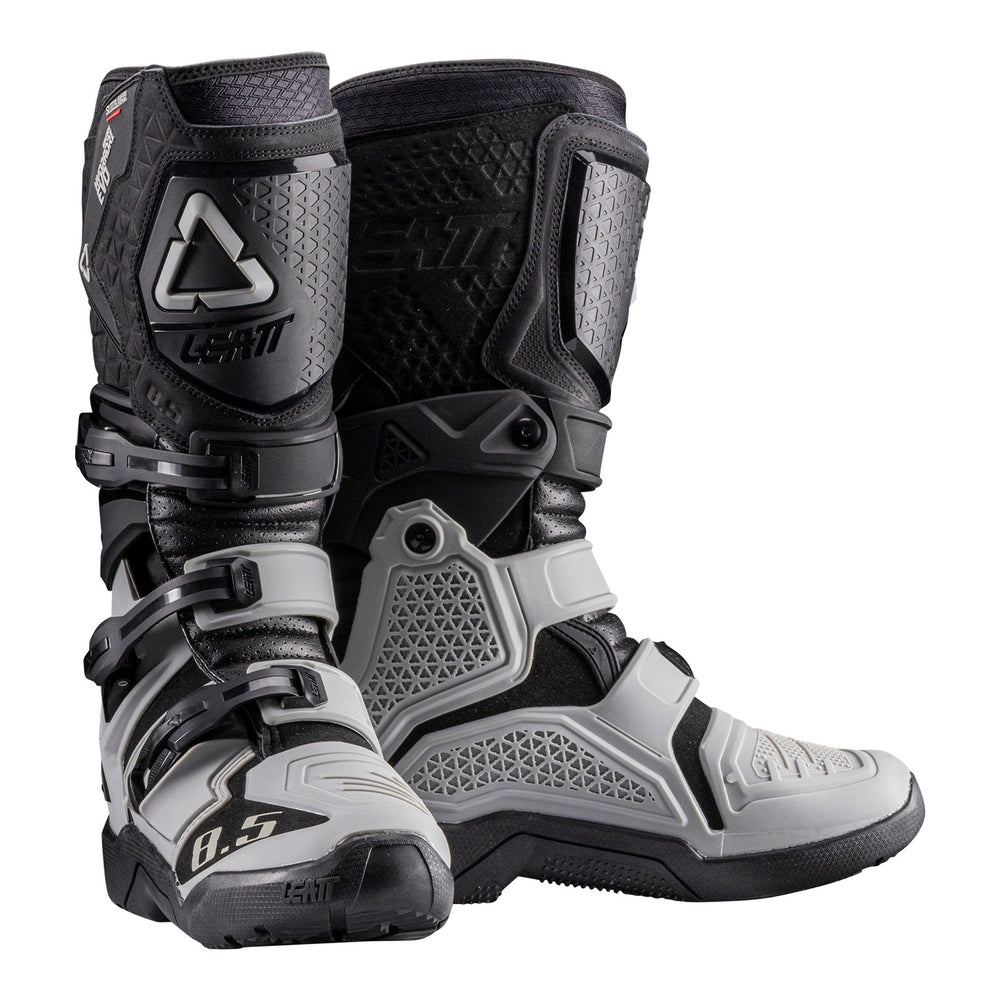 Leatt 8.5 ADV HydraDri Boot - Black - Grey (US13 UK12 EU48 CM31.5)