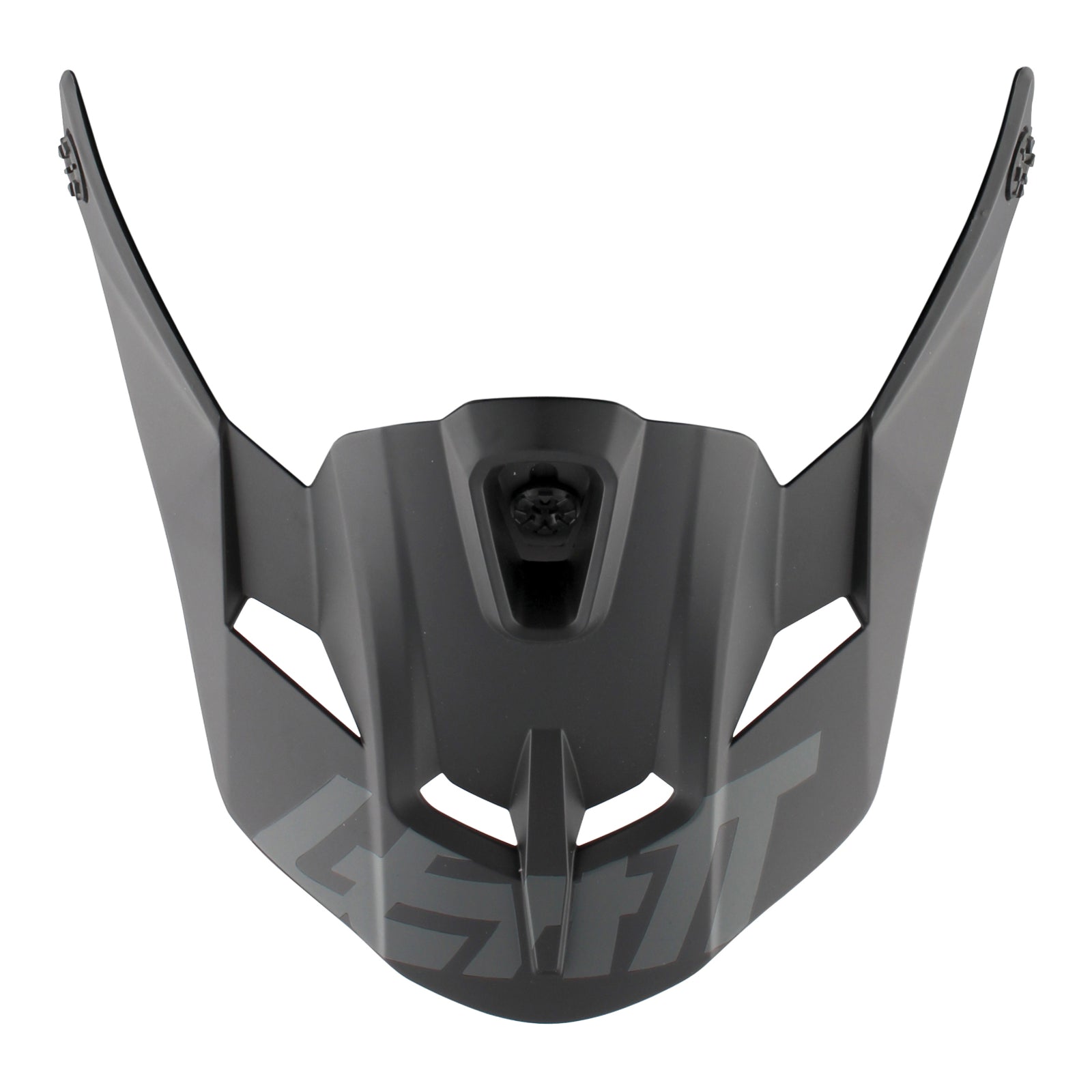 Leatt 5.5 GPX Ghost Helmet Peak - Satin Black (M-2XL)