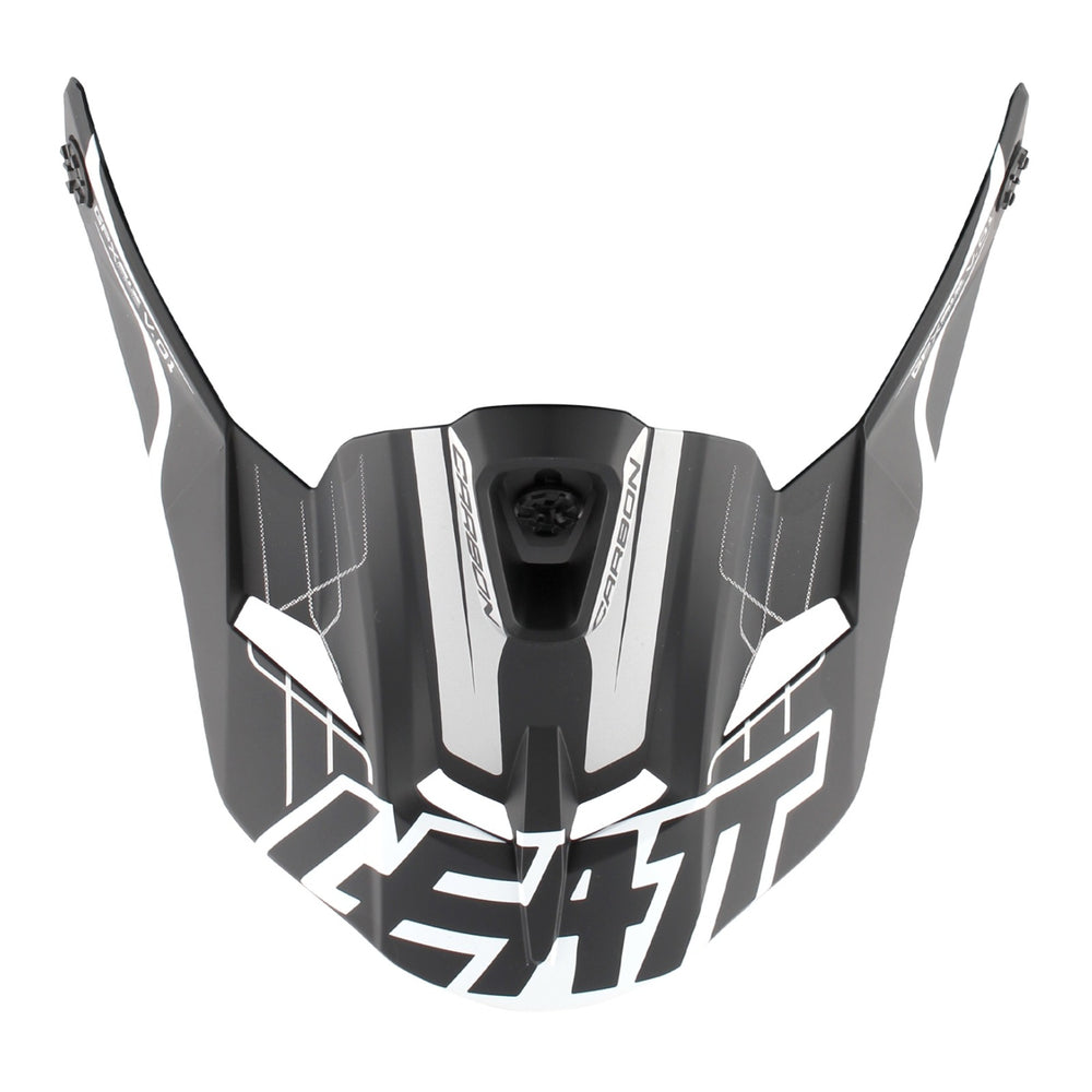 Leatt 6.5 GPX V16 Helmet Peak - Carbon / White (XS/S)