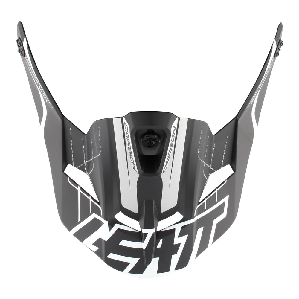 Leatt 6.5 GPX V16 Helmet Peak - Carbon / White (M-2XL)