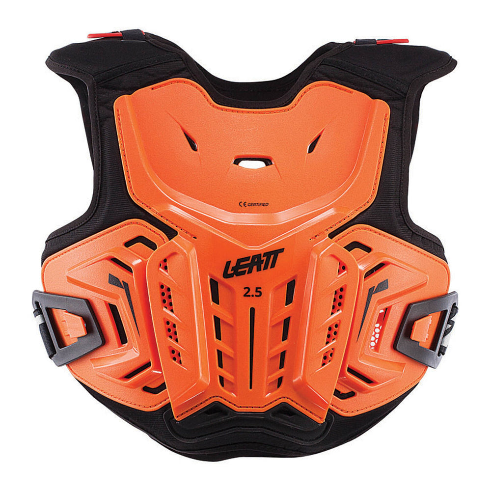 Leatt 2.5 Junior Chest Protector - Orange / Black (L/XL) (147-159cm)