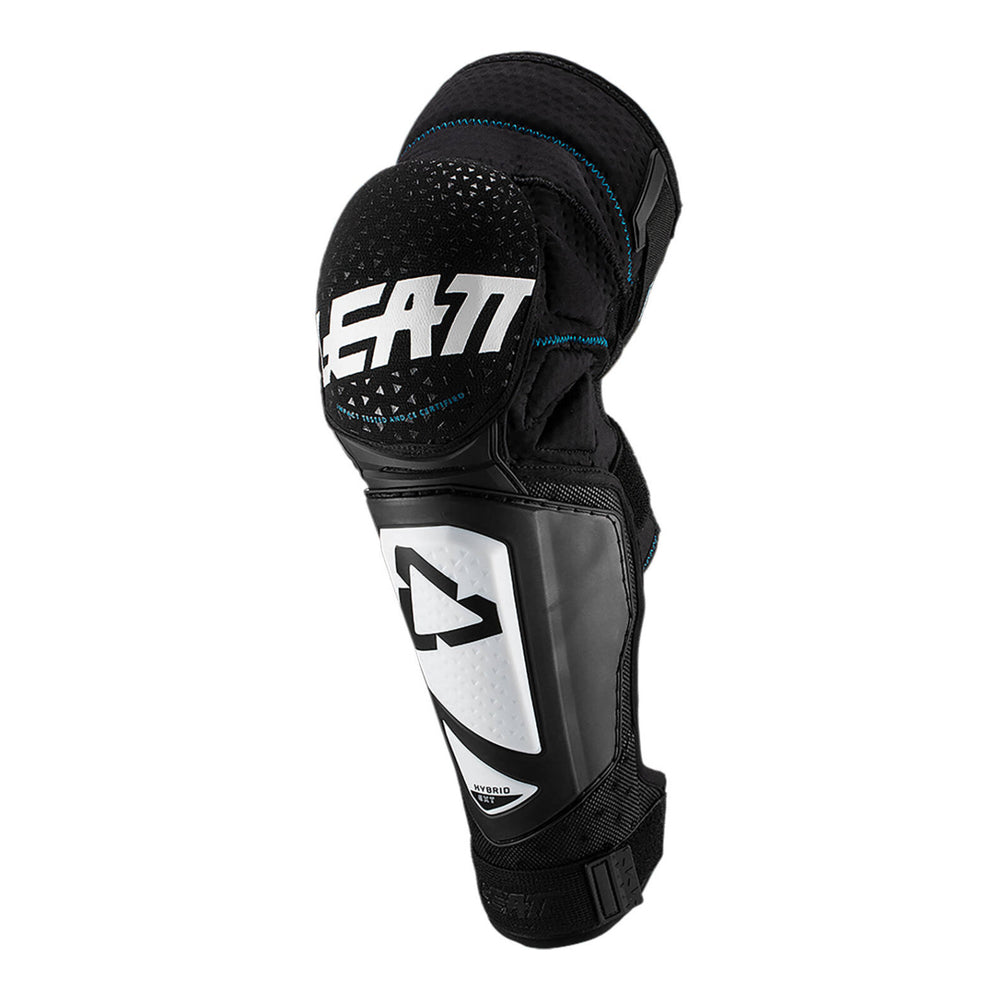Leatt 3DF Hybrid EXT Knee & Shin Guard - White / Black (S/M)