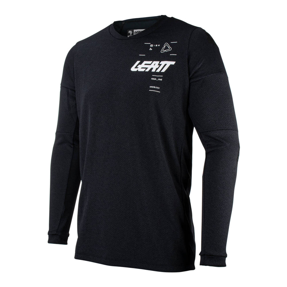 Leatt 4.5 WindBlock Jersey - Black (S)