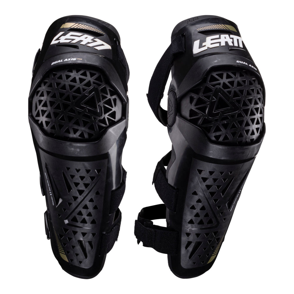 Leatt Dual Axis Pro Knee & Shin Guard - Black (S/M)