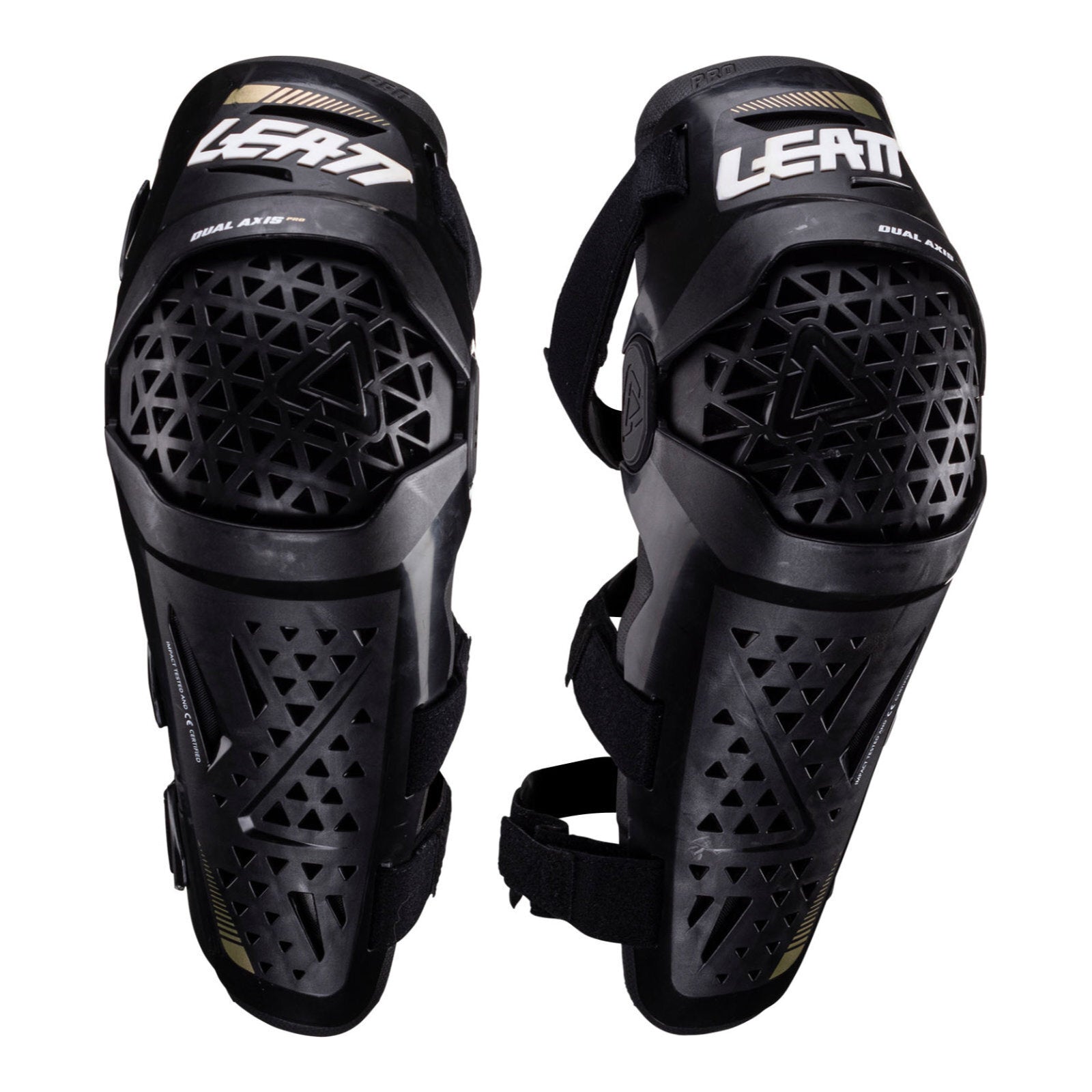 Leatt Dual Axis Pro Knee & Shin Guard - Black (S/M)