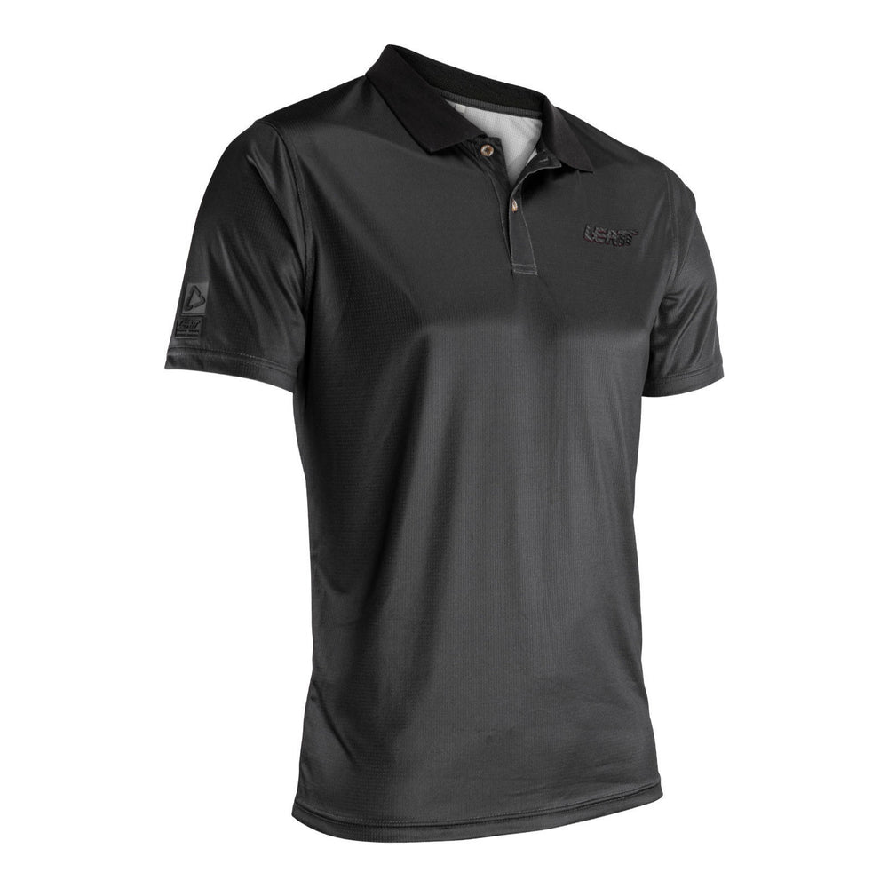 Leatt Team Short Polo Shirt - Graphene (M)