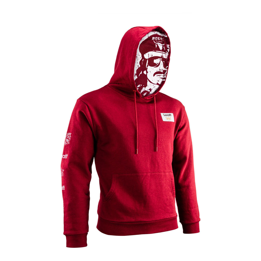Leatt Core Hoodie - Ruby (XL)