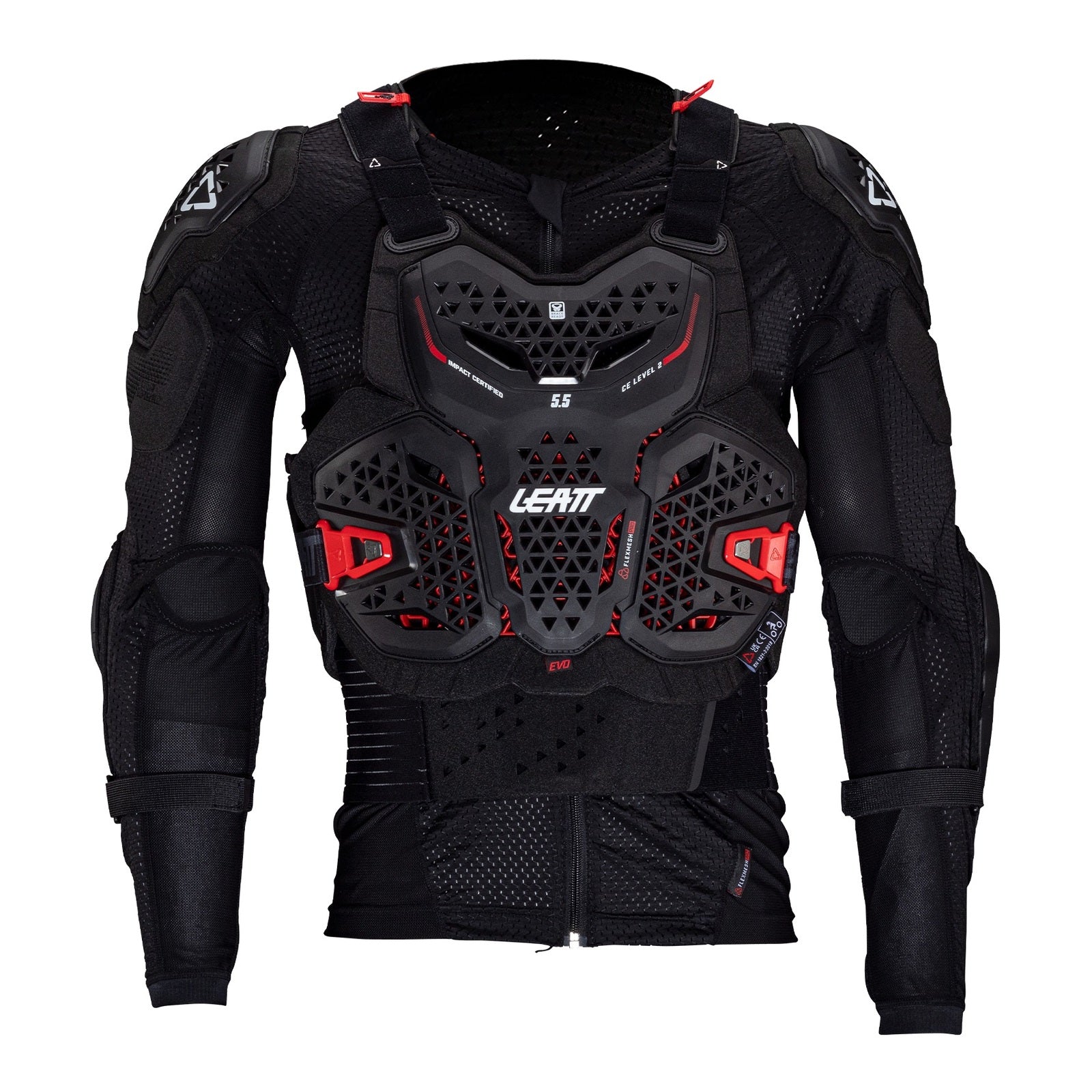 Leatt 5.5 Body Protector Evo - Black (XL 178-184cm)