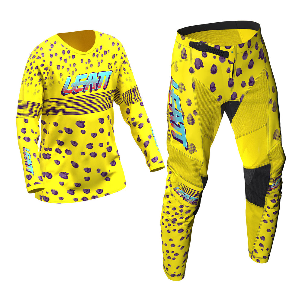 Leatt 2025 3.5 Junior Ride Kit - Cheetah (M/EU130/140cm)