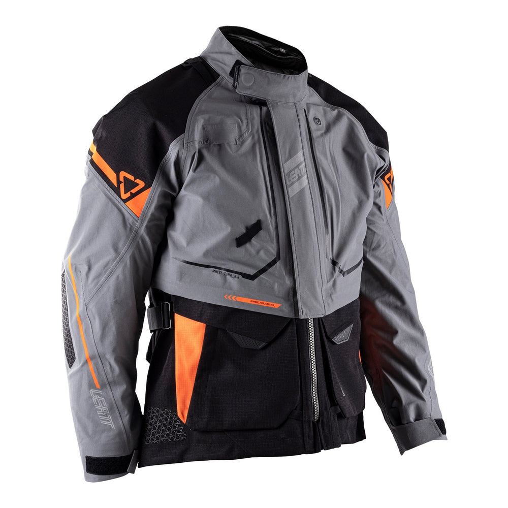 Leatt 8.5 ADV Multitour Jacket - Iron / Grey (M/US40/EU50)