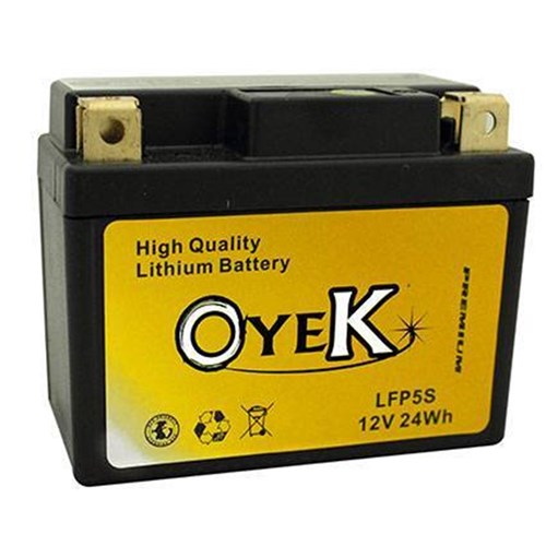 USE BSLI02 - OYEK LFP7S PREMIUM LITHIUM 150 CCA (YTZ7S/YTX7LBS/YB9LA2/YB7LB) (UN3480/CLASS 9