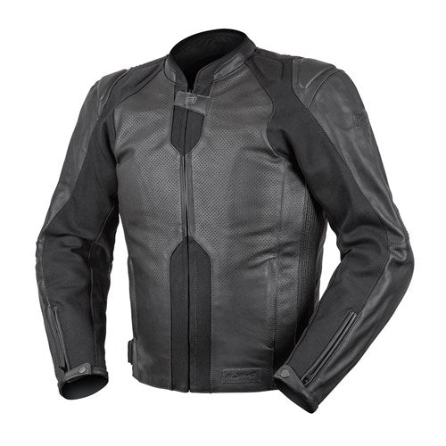 RJAYS RUSH PERF LTHR JKT BLK (MD)