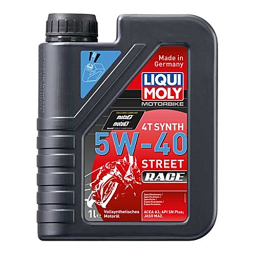 LIQUI MOLY 5W-40 SYNTH STREET RACE 1L 2592 (6 TO A BOX)