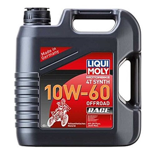 LIQUI MOLY 10W-60 SYNTH OFFROAD RACE 4L 3054 (4 TO A BOX)