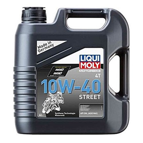 LIQUI MOLY 10W-40 SYN-TECH STREET 4L 1243 (4 TO A BOX)