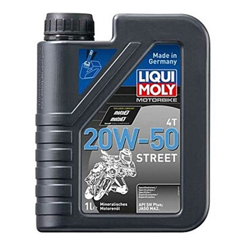 LIQUI MOLY 20W-50 MINERAL STREET 1L 1500 (6 TO A BOX)