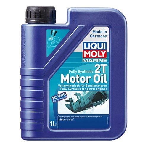 LIQUI MOLY MARINE 2T FULL SYNTH 1L 25021 (6 TO A BOX)  [ONC01]