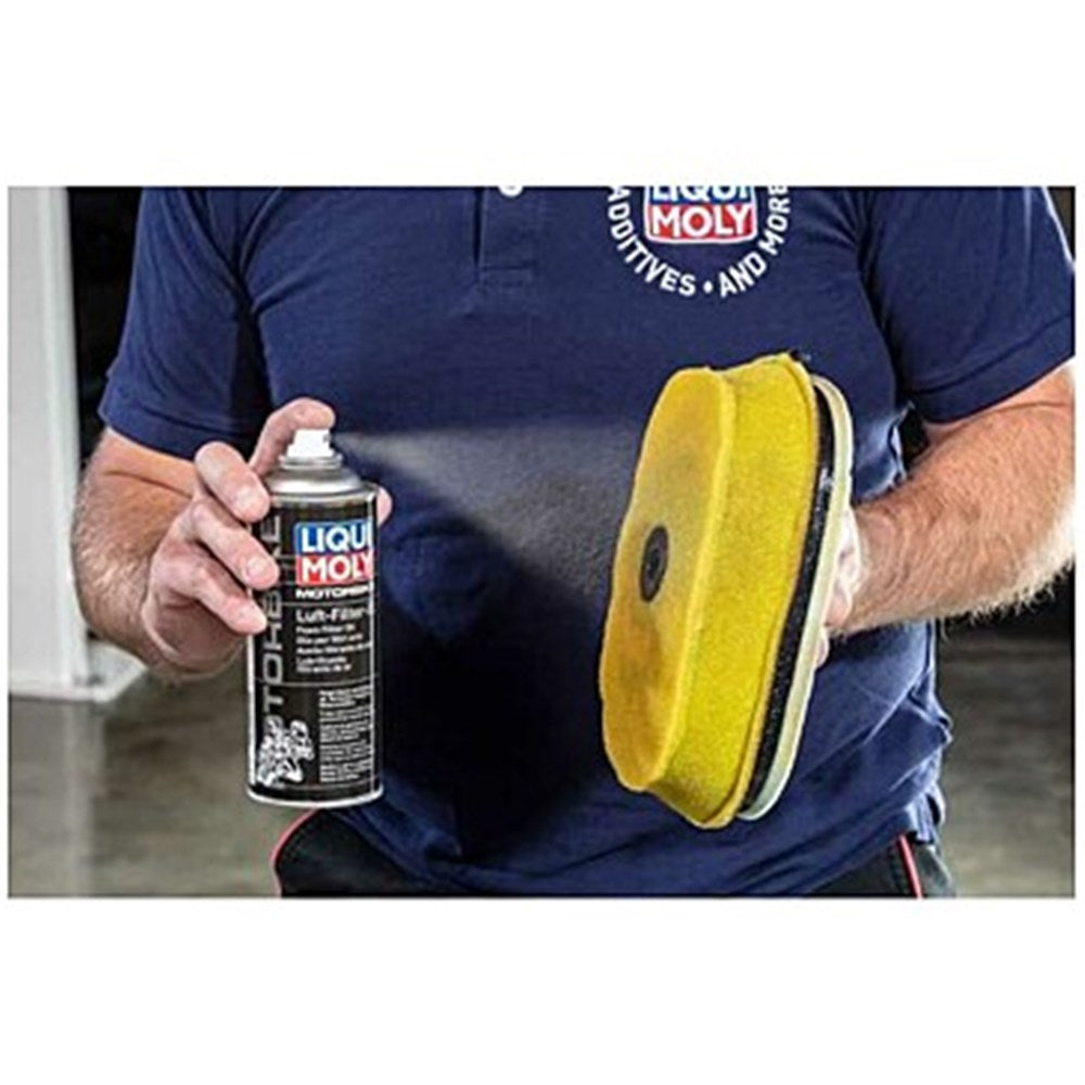 LIQUI MOLY AIR FILTER FLUID 400ML AERO 1604 (6 TO A BOX)